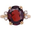 5.36ctw Garnet Ring 14K Gold
