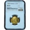 1786-T France 1 d'Or Louis XVI MS65 NGC