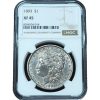 1893 Morgan Dollar XF45 NGC