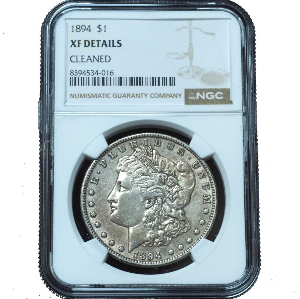 1894 Morgan Dollar XF Details NGC