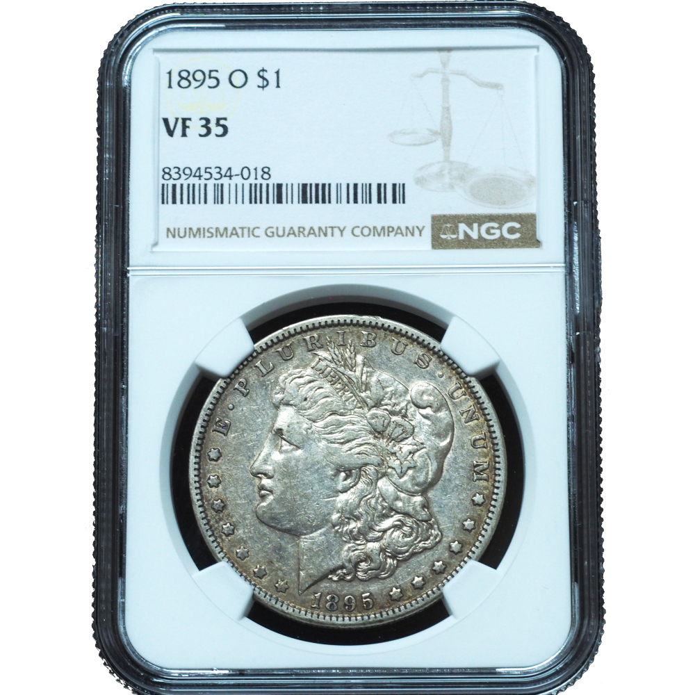 1895-O Morgan Dollar VF35 NGC
