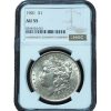 1901 Morgan Dollar AU55 NGC