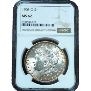 1903-O Morgan Dollar MS62 NGC
