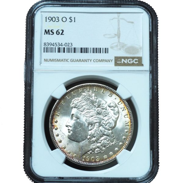 1903-O Morgan Dollar MS62 NGC