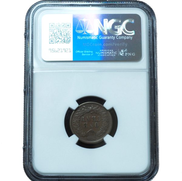 1877 Indian Head Penny VF35 NGC