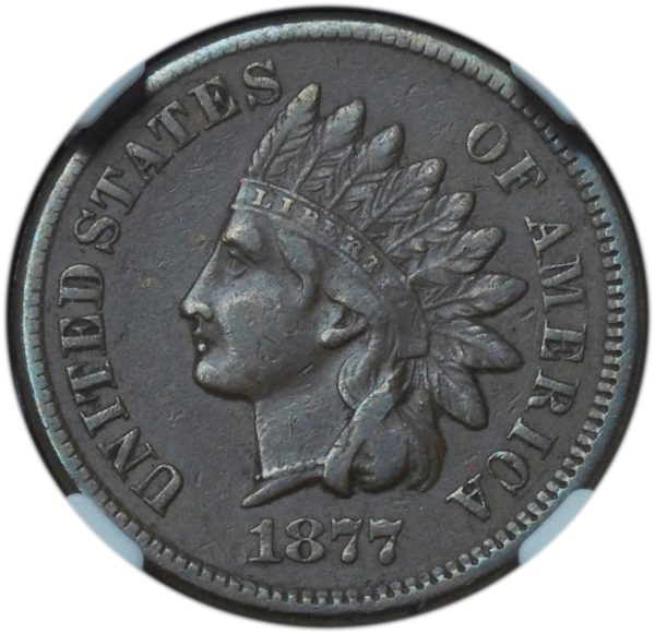 1877 Indian Head Penny VF35 NGC