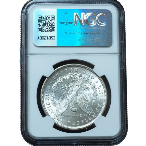 1878 8TF Morgan Dollar MS62 NGC #002