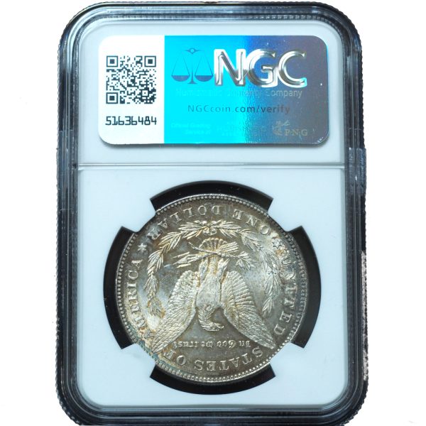 1878 7/8TF Strong Morgan Dollar UNC NGC