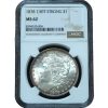 1878 7/8TF Strong Morgan Dollar UNC NGC