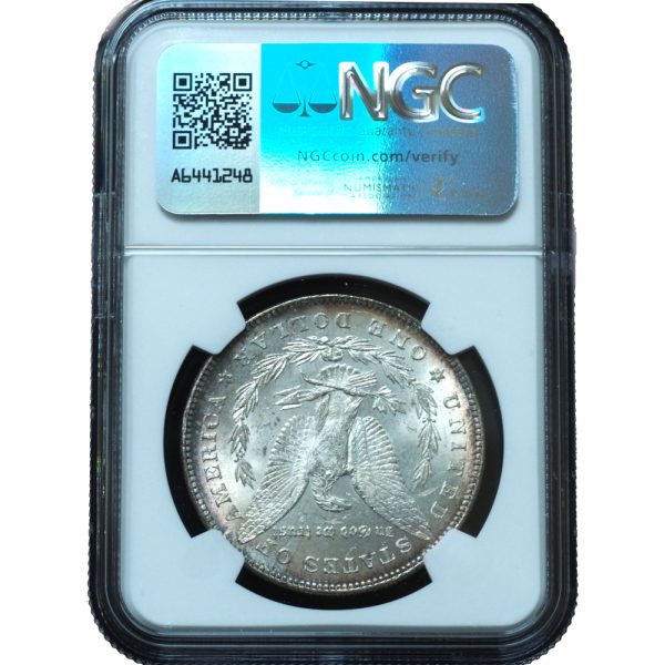 1878 7/8TF Strong Morgan Dollar UNC NGC