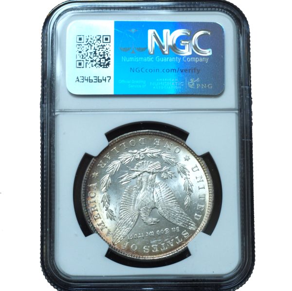 1879 Morgan Dollar MS62 NGC