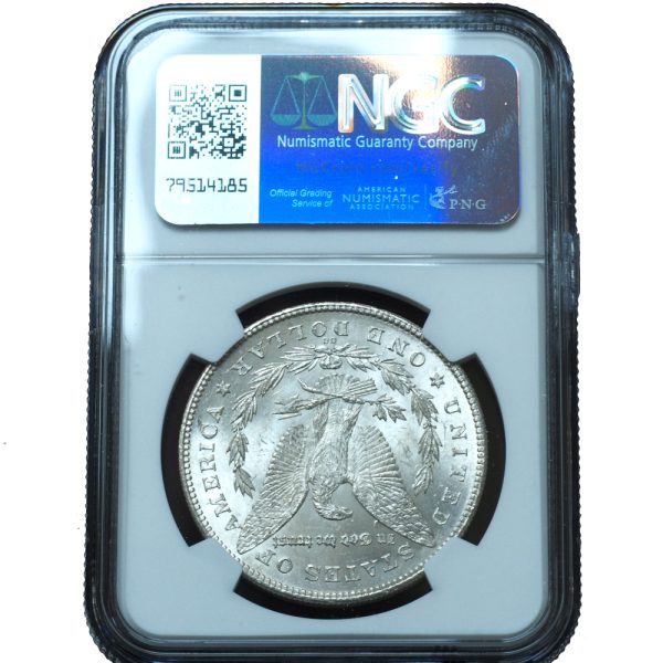 1880-CC GSA Morgan Dollar MS63 NGC VAM-7 Reverse of 1878 Hitlist 40