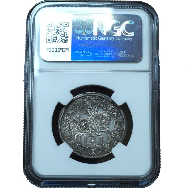 1615 German States Teutonic Order 1/4 Taler MS64 NGC TOP POP