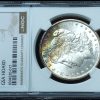 1883-CC GSA Morgan Dollar MS63 NGC Rainbow Toned