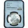 1884-CC Morgan Dollar MS63 NGC