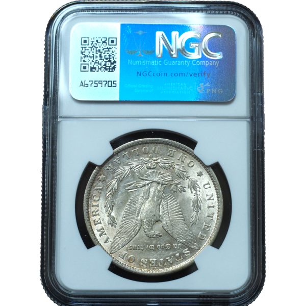 1886-O Morgan Dollar AU58 NGC
