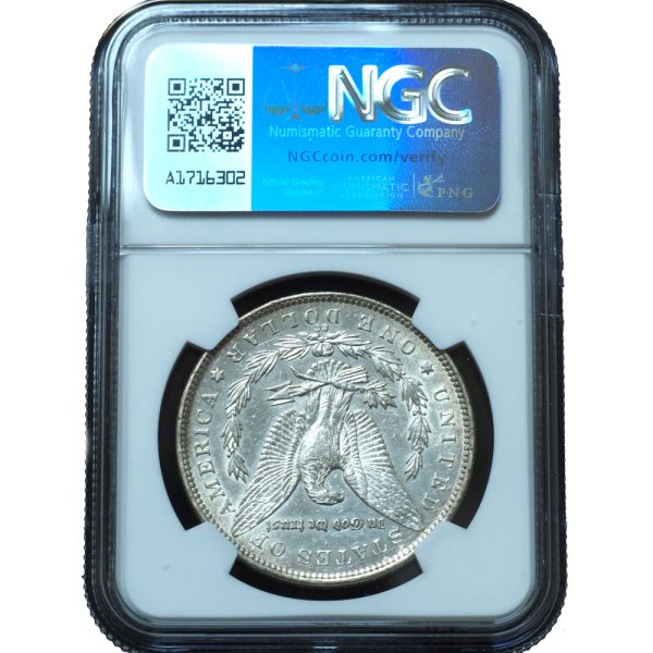 1891-CC Morgan Dollar AU NGC Vam-3 Spitting Eagle