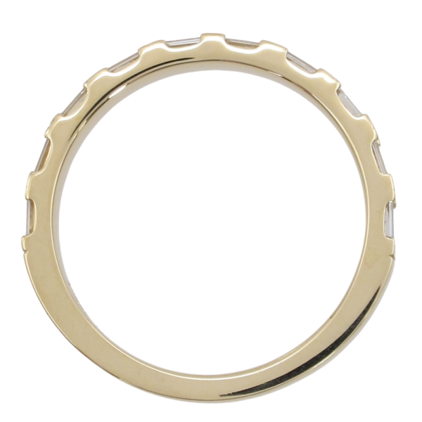 .65ctw Baguette Diamond Half Stack Band 14K profile (1)