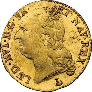 1786-T France 1 d'Or Louis XVI MS65 NGC