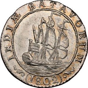 1802 1/4 Gulden Netherlands East Indies Batavian Republic MS66+ NGC TOP POP