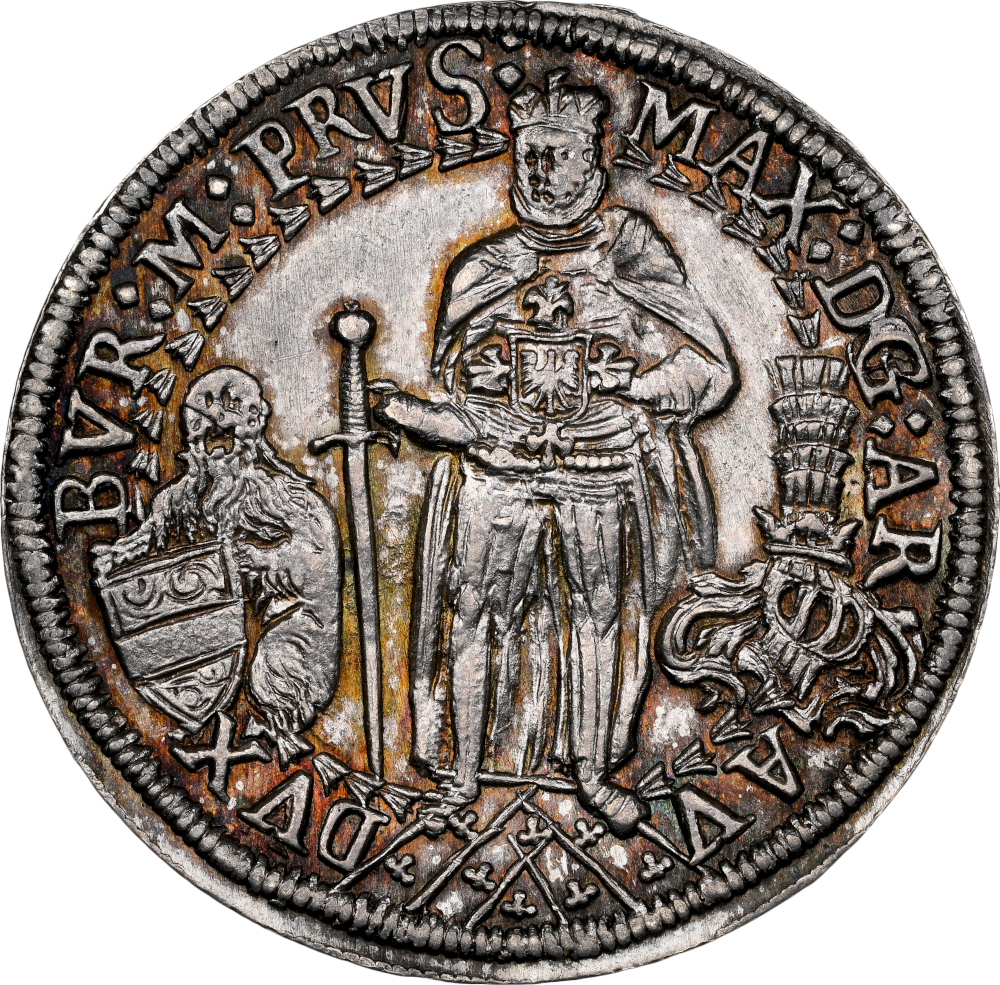 1615 German States Teutonic Order 1/4 Taler MS64 NGC TOP POP