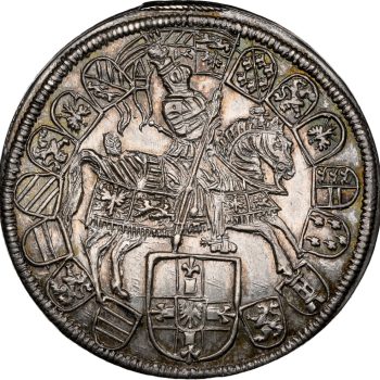1615 German States Teutonic Order 1/4 Taler MS64 NGC TOP POP