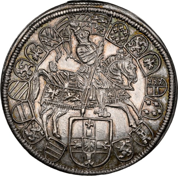 1615 German States Teutonic Order 1/4 Taler MS64 NGC TOP POP