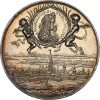 1686 Austria Silver Medal MS61 NGC Victory of The Siege of Vienna