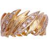 Brutalist 0.20ctw Diamond Band Ring 14K Gold