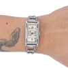 Bulova Vintage Enamel Art Deco Watch worn
