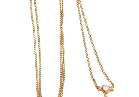 Cultured Pearl Necklace with Diamond Accent 14K Gold