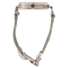 Elgin Sapphire & Diamond Ladies Art Deco Watch 18K side