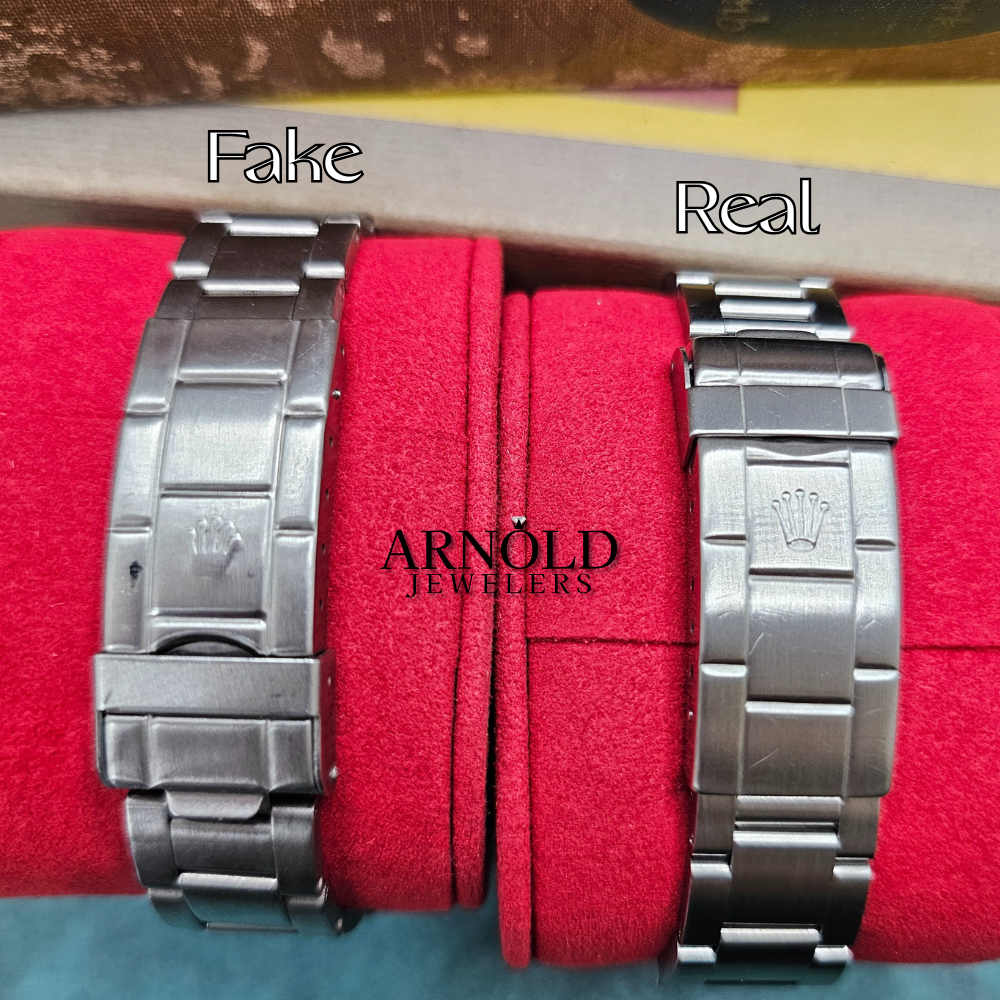 Fake vs Real Rolex Bracelet