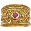 Le Vian Ruby Wide Band Ring 18K Gold