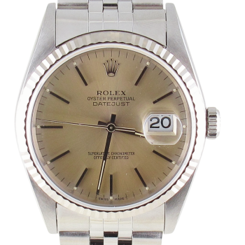 Pre-Owned Rolex 36MM Two Tone Datejust (1993) 16234