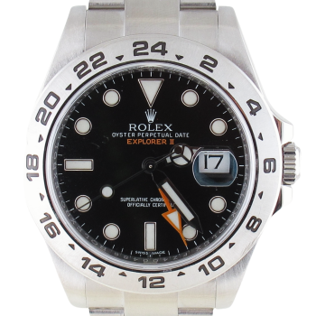 Pre-Owned Rolex 42MM Explorer II (2017) Stainless Steel 216570