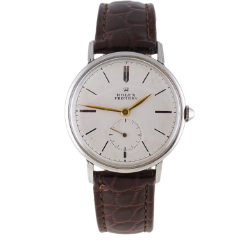 Pre-Owned Vintage Rolex Precision (1940's) Stainless Steel 4051 Front