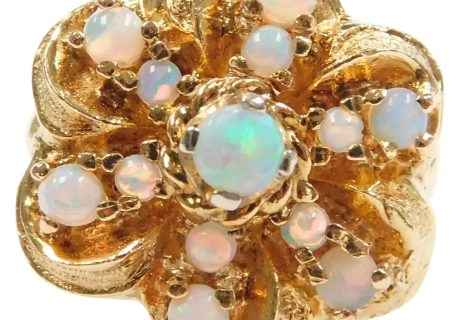 Vintage 0.78ctw Opal Ring 14K Gold