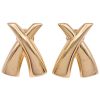 X Kiss Statement Earrings 14K Gold