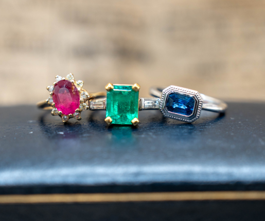 Colored Gemstone Jewelry