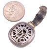 David Yurman Albion Diamond Enhancer Pendant Sterling Silver & 18K Gold back