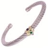 David Yurman Renaissance Bracelet 14K Gold & Sterling Silver