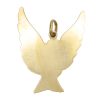 Flying Dove Pendant 18K Gold back