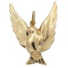 Flying Dove Pendant 18K Gold front