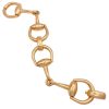 Gucci Horse Bit Statement Bracelet 18K Gold full
