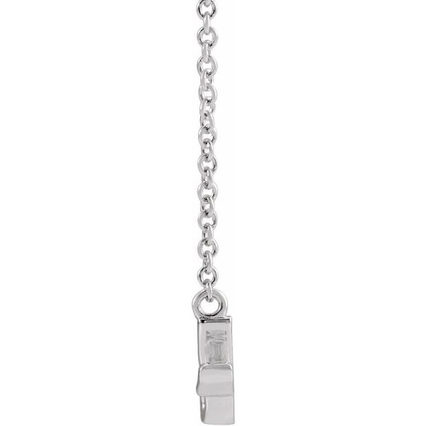 Mommy Station Necklace 14k Gold Profile