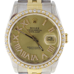 Pre-Owned Rolex 36MM Two Tone Datejust (1988) Model 16233