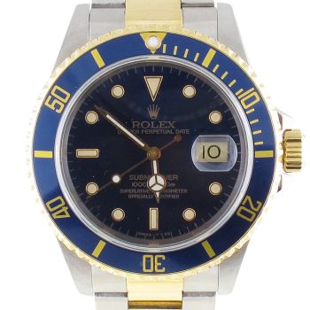 Pre-Owned Rolex 40MM Two Tone Submariner (1993) Model 16613