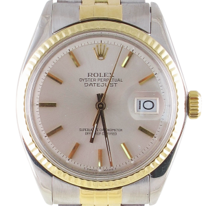 Pre-Owned Vintage Rolex Datejust (1972) Two Tone Model 1601Front