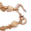 Victorian Watch Chain Necklace 10K Gold clasp